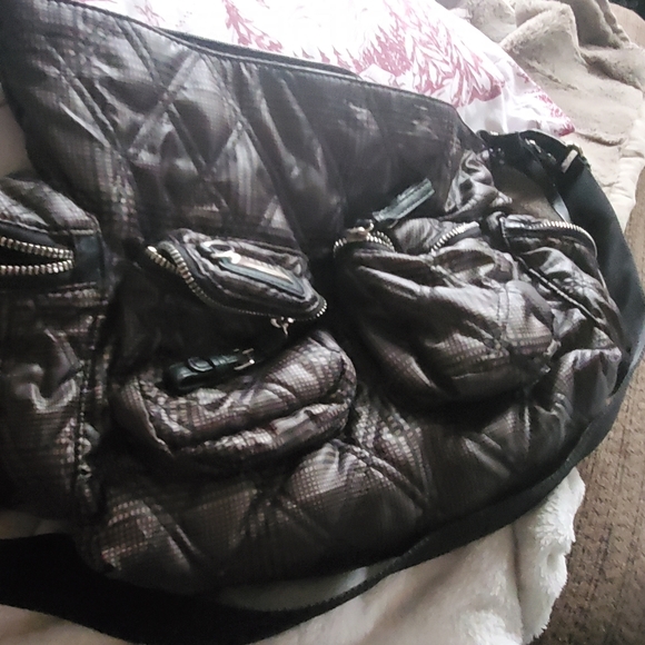 Large joanel brown soft purse - Picture 3 of 3